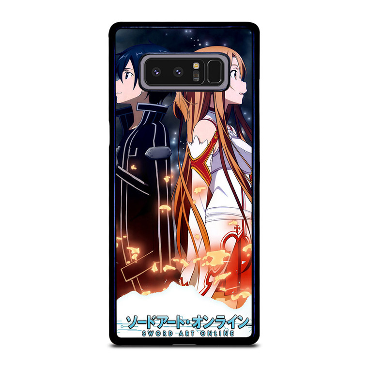 SWORD ART ONLINE KIRITO ASUNA Samsung Galaxy Note 8 Case