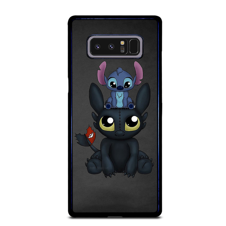 TOOTHLESS AND STITCH 2 Samsung Galaxy Note 8 Case