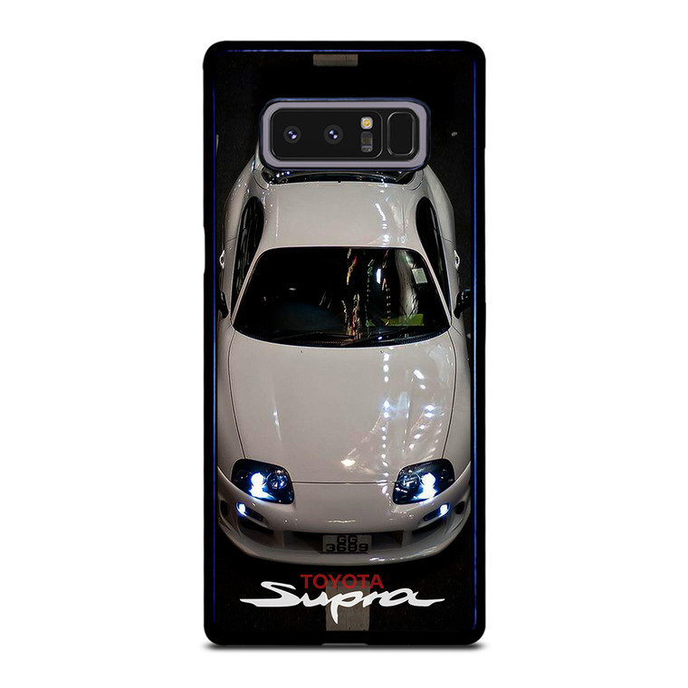 TOYOTA SUPRA WHITE CAR Samsung Galaxy Note 8 Case TOYOTA SUPRA WHITE CAR Samsung Galaxy Note 8 Case