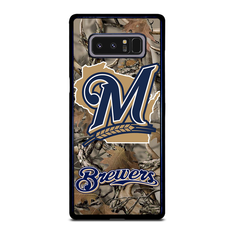 TREE CAMO MILWAUKEE BREWERS MLB Samsung Galaxy Note 8 Case