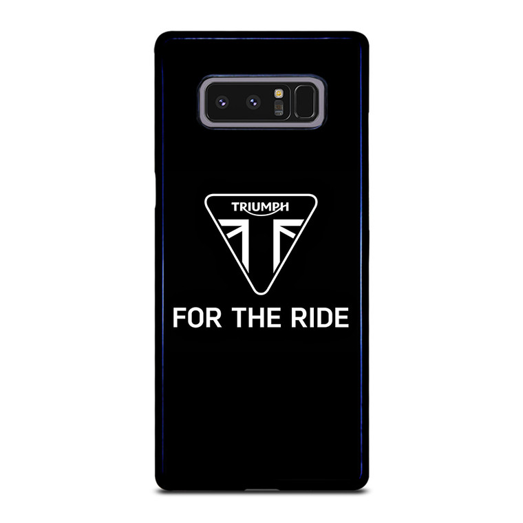 TRIUMPH FOR THE RIDE LOGO Samsung Galaxy Note 8 Case