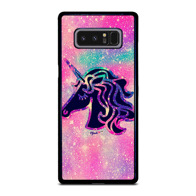 UNICORN HORSE GLITTER Samsung Galaxy Note 8 Case