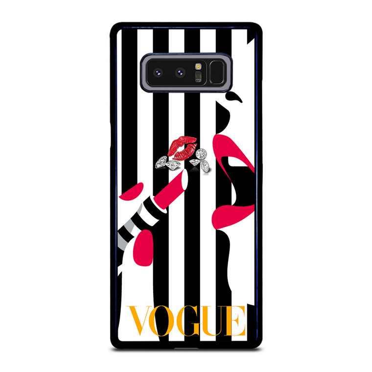 VOGUE LOGO LIPSTICK Samsung Galaxy Note 8 Case