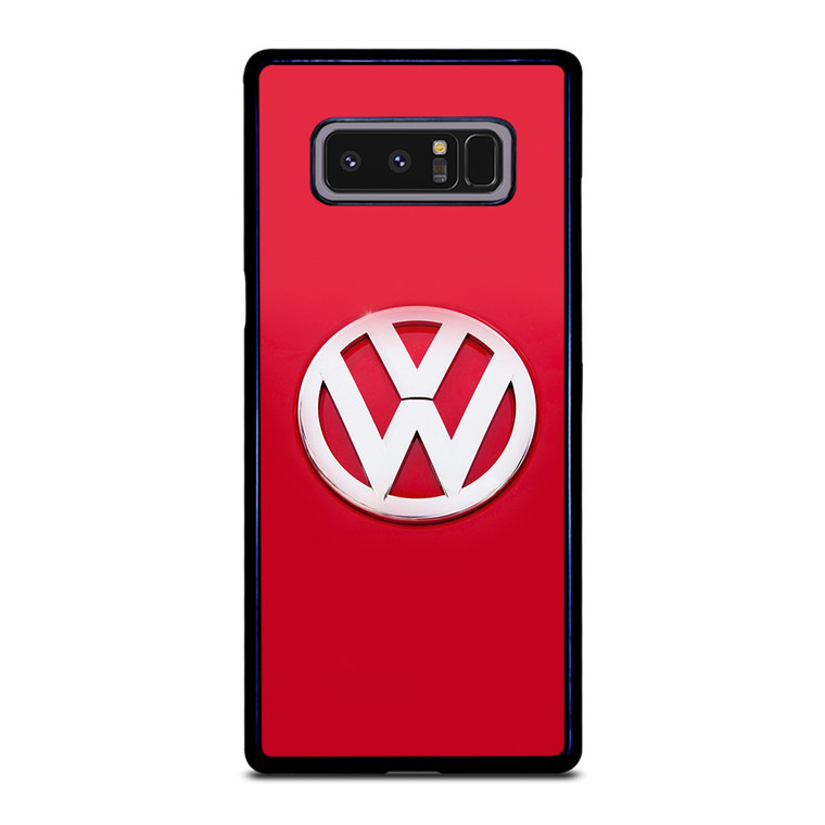 VW VOLKSWAGEN LOGO RED Samsung Galaxy Note 8 Case