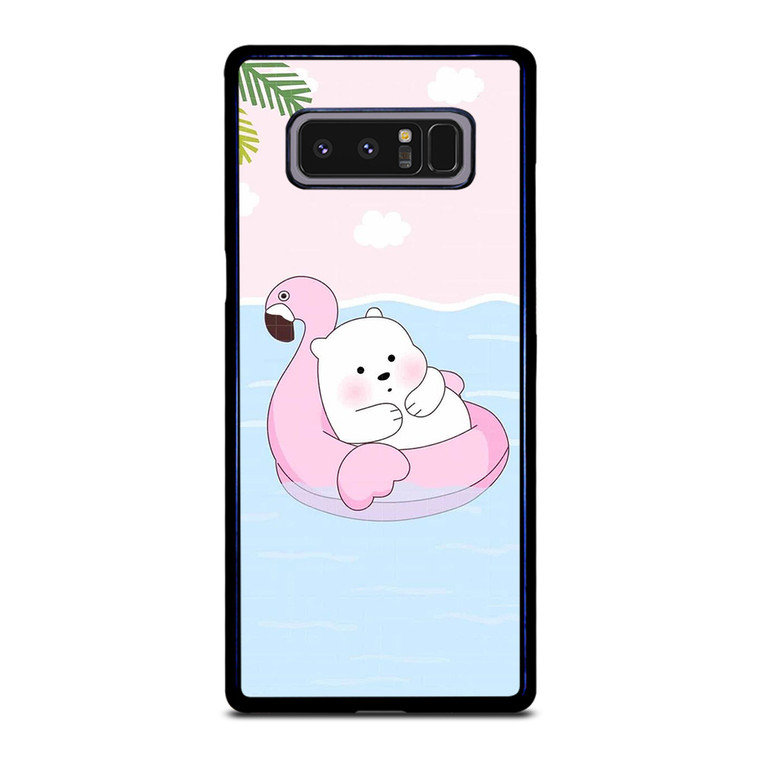 WE BARE BEARS ICE BEARS SUMMER Samsung Galaxy Note 8 Case WE BARE BEARS ICE BEARS SUMMER Samsung Galaxy Note 8 Case