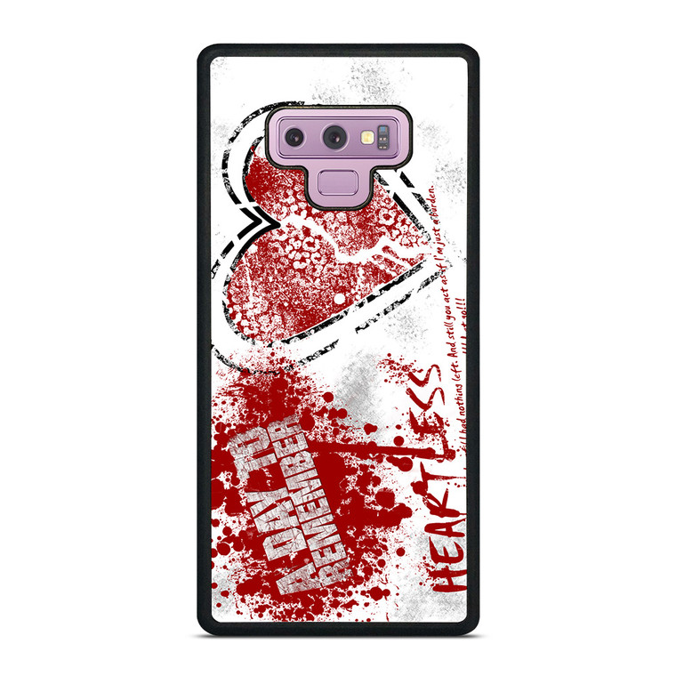 A DAY TO REMEMBER HEARTLESS Samsung Galaxy Note 9 Case