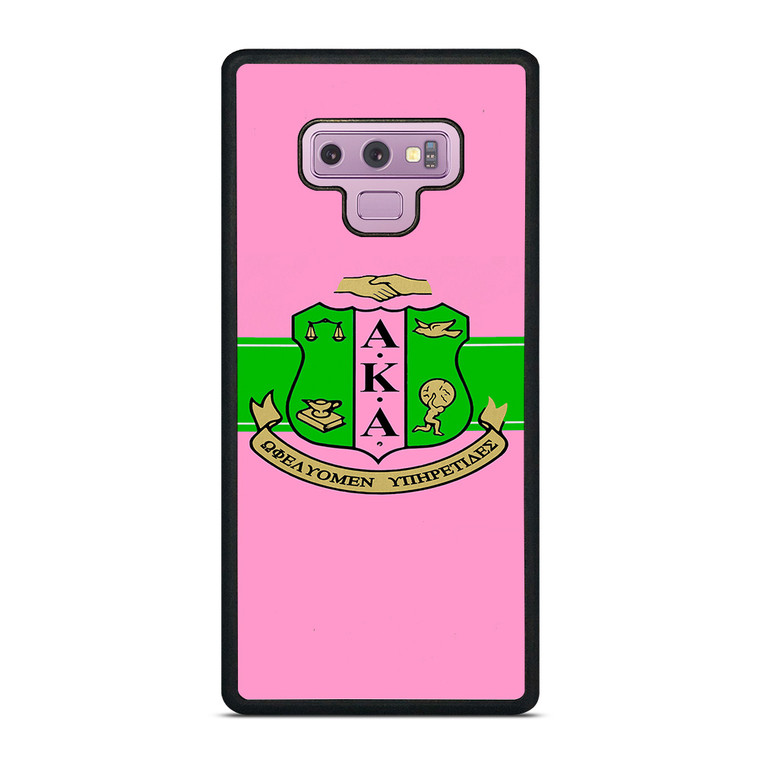 AKA PINK AND GREEN Samsung Galaxy Note 9 Case
