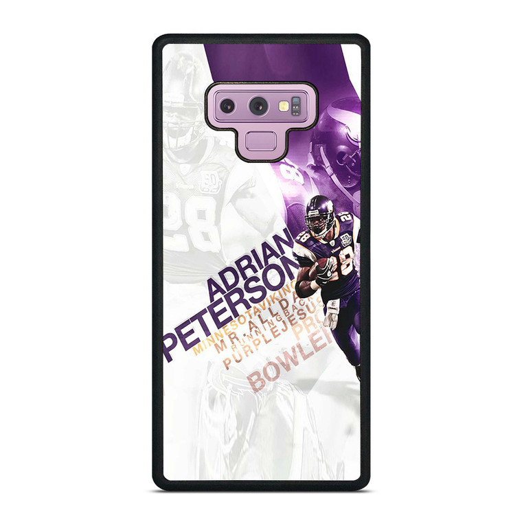 ANDRIAN PETERSON ACTION Samsung Galaxy Note 9 Case