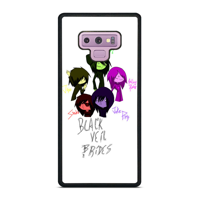 BLACK VEIL BRIDES ANIM Samsung Galaxy Note 9 Case