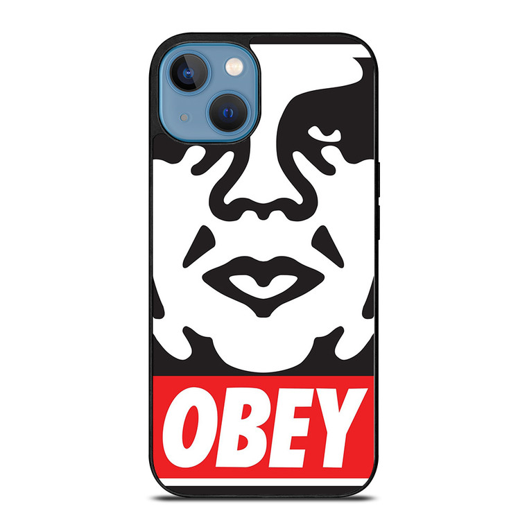 OBEY CLOTHING LOGO iPhone 13 Case OBEY CLOTHING LOGO iPhone 13 Case