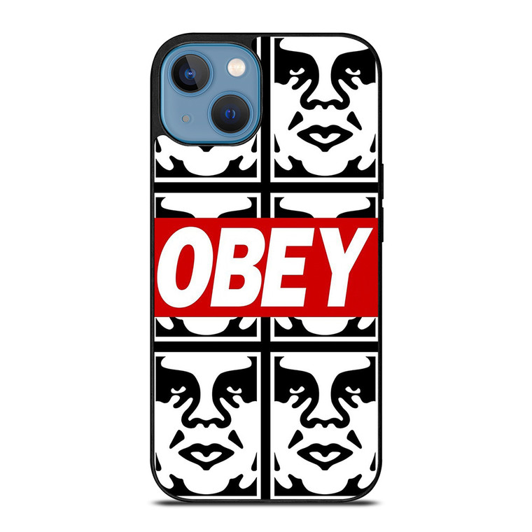 OBEY LOGO COLLAGE iPhone 13 Case