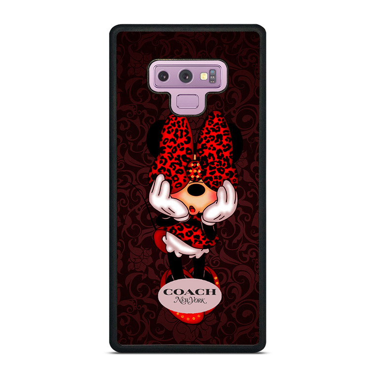 COACH MINNIE MOUSE NEW YORK Samsung Galaxy Note 9 Case