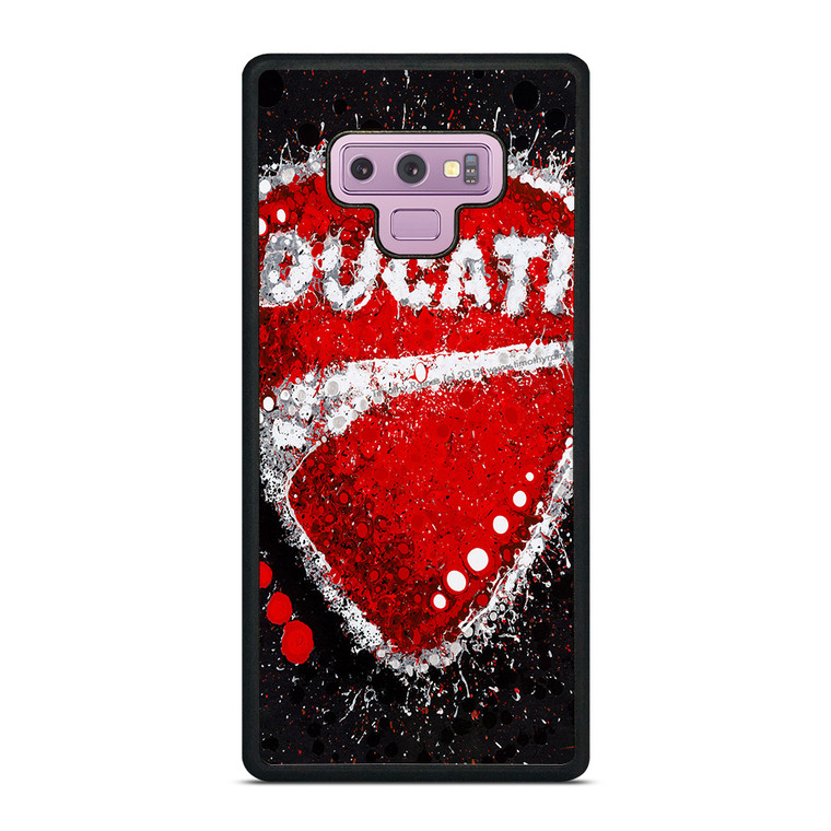 DUCATI LOGO ART Samsung Galaxy Note 9 Case DUCATI LOGO ART Samsung Galaxy Note 9 Case
