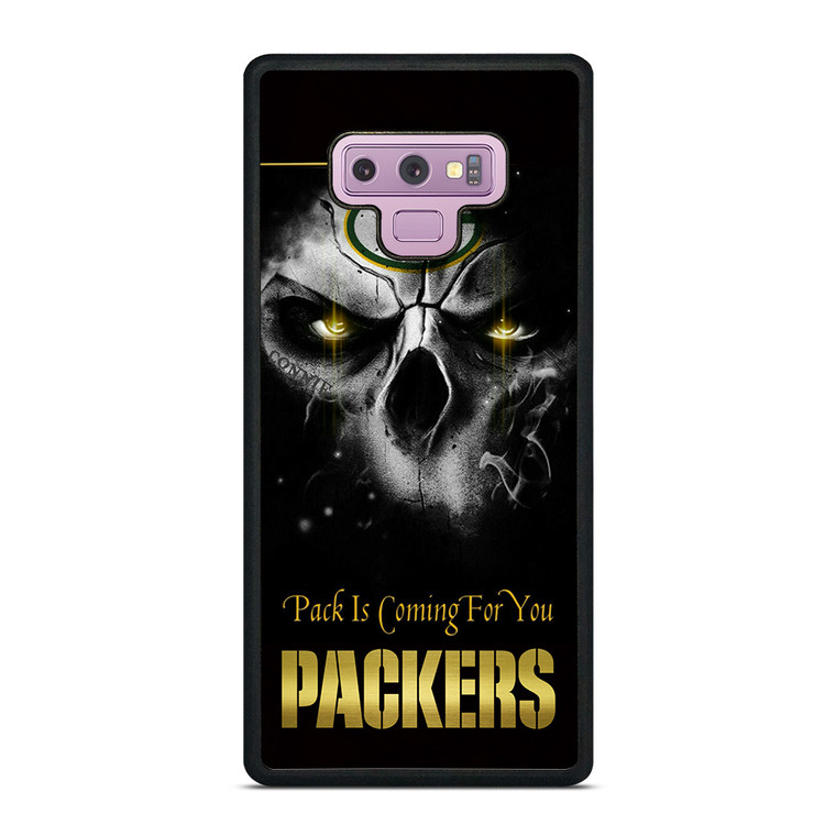 GREEN BAY PACKERS SKULL Samsung Galaxy Note 9 Case