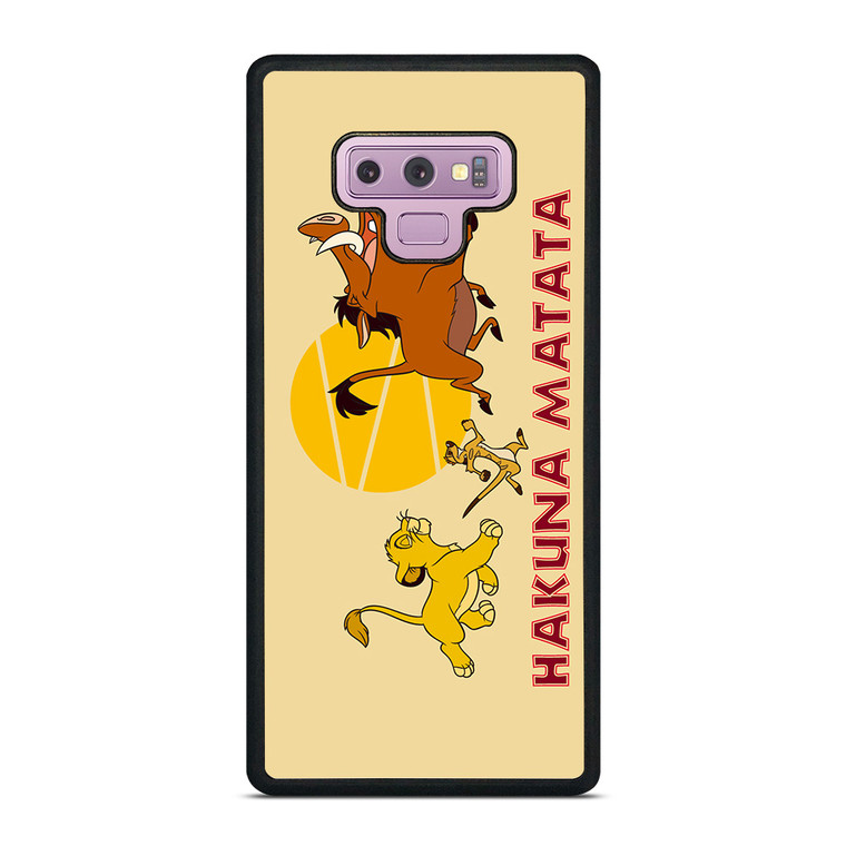 HAKUNA MATATA LION KING Disney Samsung Galaxy Note 9 Case