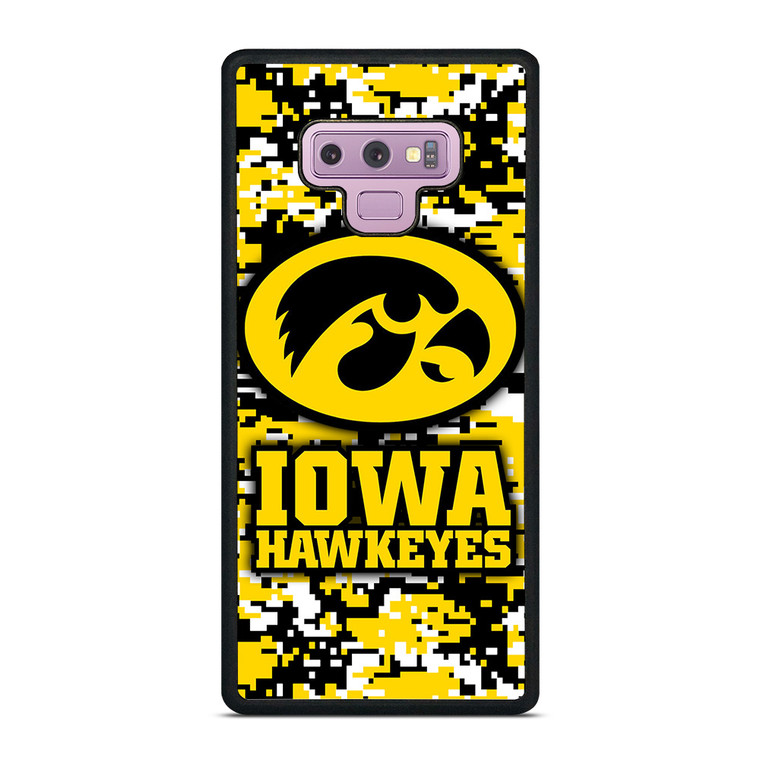 IOWA HAWKEYES CAMO Samsung Galaxy Note 9 Case