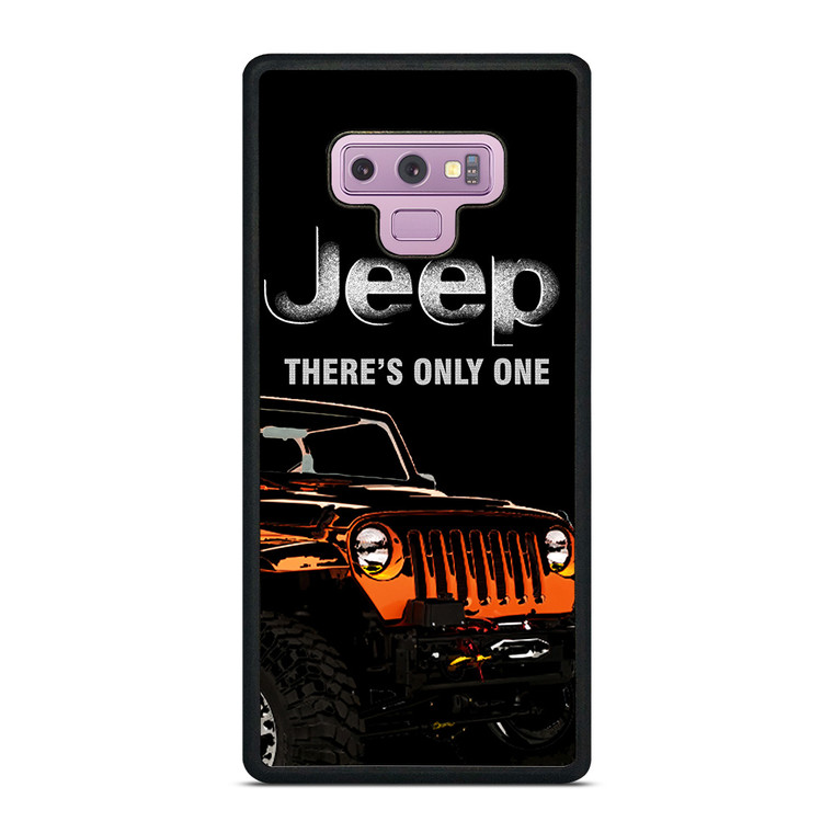JEEP THERE'S ONLY ONE Samsung Galaxy Note 9 Case