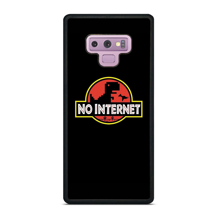 JURASSIC PARK NO INTERNET Samsung Galaxy Note 9 Case