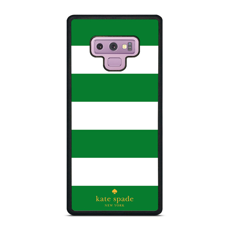 KATE SPADE GREEN STRIPE Samsung Galaxy Note 9 Case