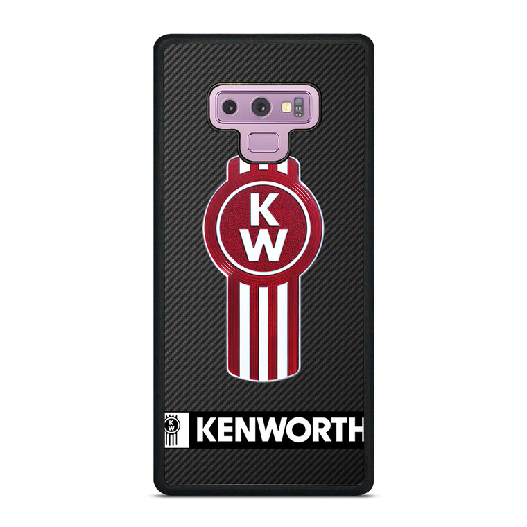 KENWORTH TRUCK LOGO CARBON Samsung Galaxy Note 9 Case
