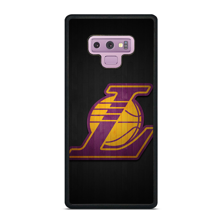 LA LAKERS WOODEN LOGO Samsung Galaxy Note 9 Case