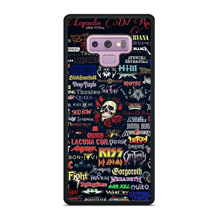 LEGEND OF ROCK BAND Samsung Galaxy Note 9 Case