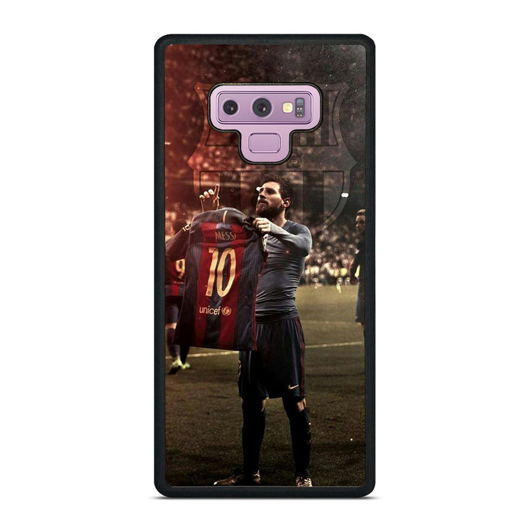 LEO MESSI CLASICO CELEBRATE 1 Samsung Galaxy Note 9 Case