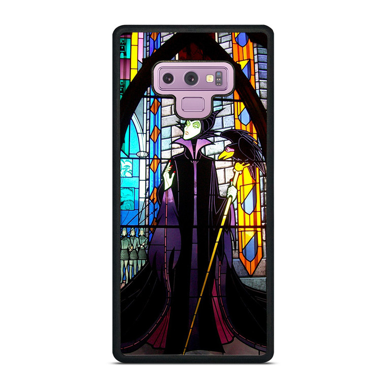 MALEFICENT DISNEY SLEEPING BEAUTY GLASS Samsung Galaxy Note 9 Case