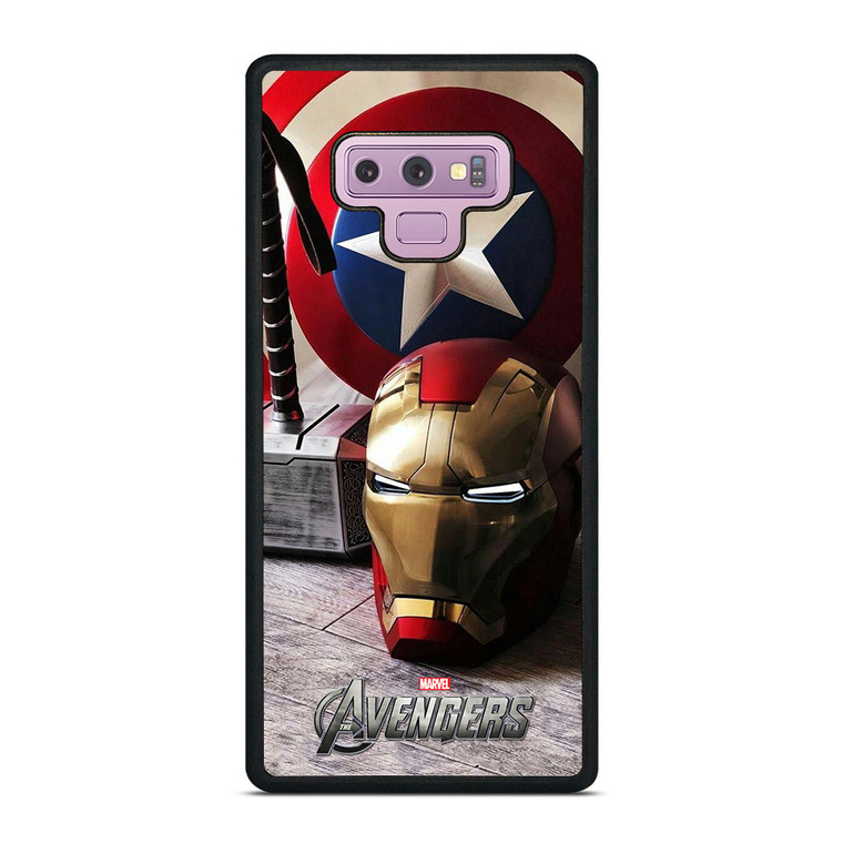 MARVEL AVENGER TEAM CAPTAIN AMERICA IRONMAN THOR Samsung Galaxy Note 9 Case