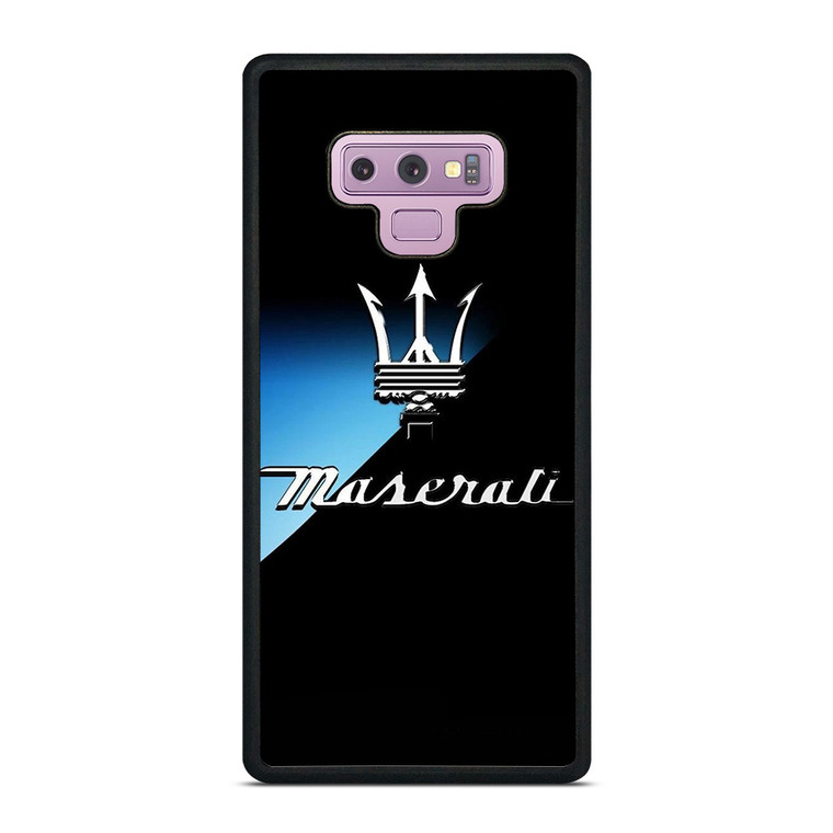 MASERATI DARK BLUE LOGO Samsung Galaxy Note 9 Case