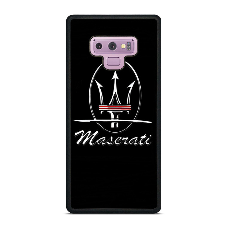 MASERATI METAL LOGO Samsung Galaxy Note 9 Case