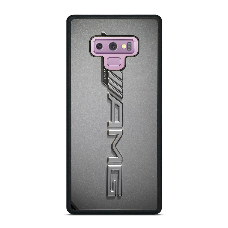 MERCEDES AMG LOGO CHROME EMBLEM Samsung Galaxy Note 9 Case