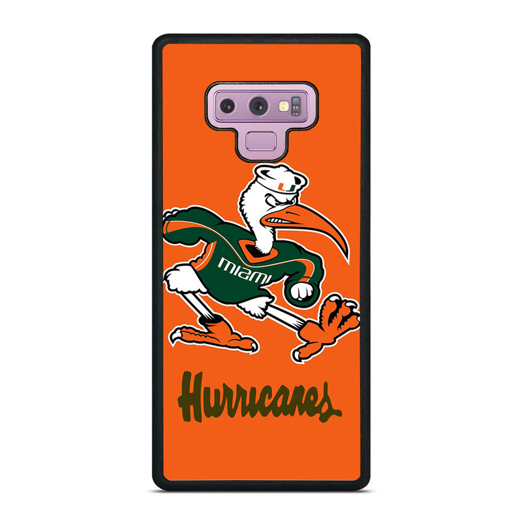 MIAMI HURRICANES LOGO Samsung Galaxy Note 9 Case