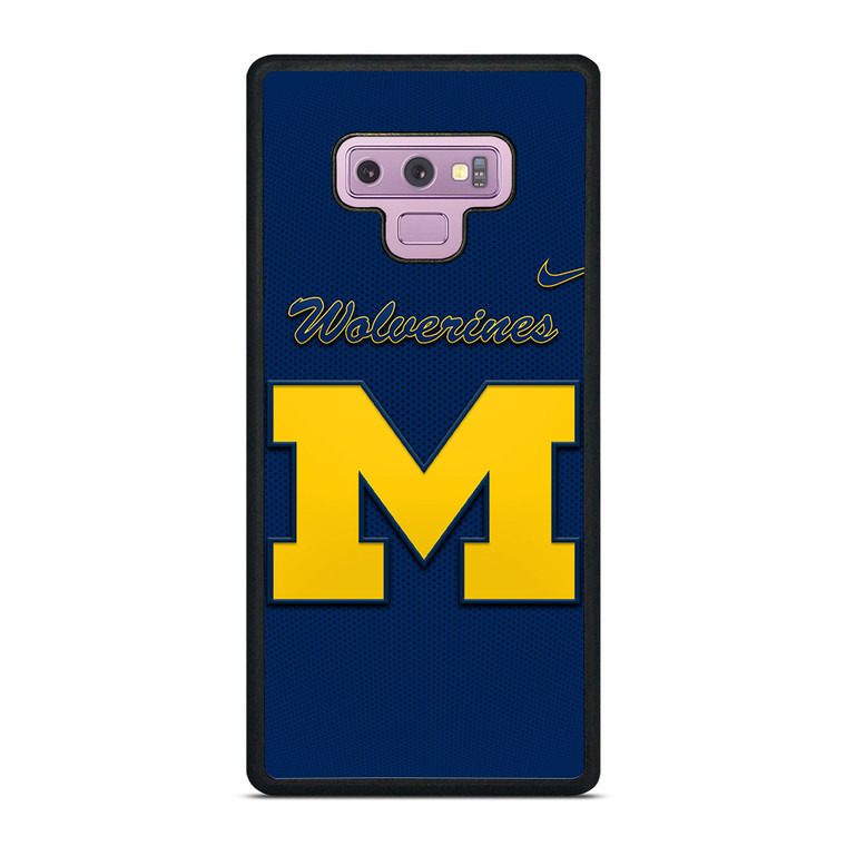 MICHIGAN WOLVERINES GO BLUE Samsung Galaxy Note 9 Case