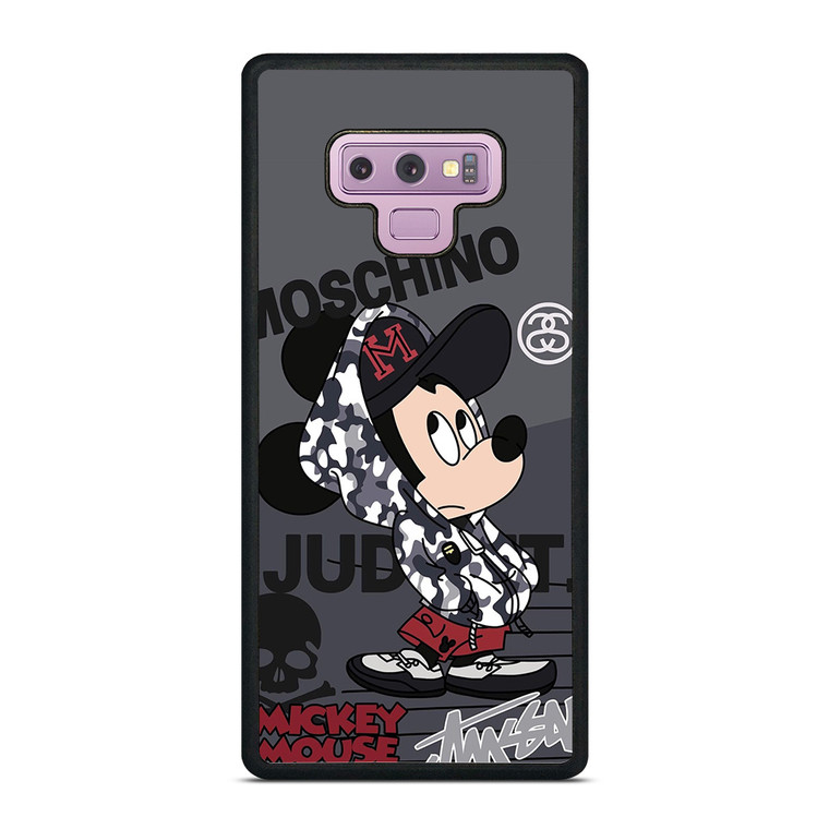 MICKEY MOUSE CAMO X MOSCHINO X STUSSY Samsung Galaxy Note 9 Case