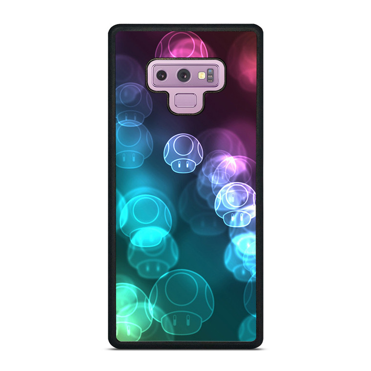 MUSHROOM NEON MARIO BROSS Samsung Galaxy Note 9 Case