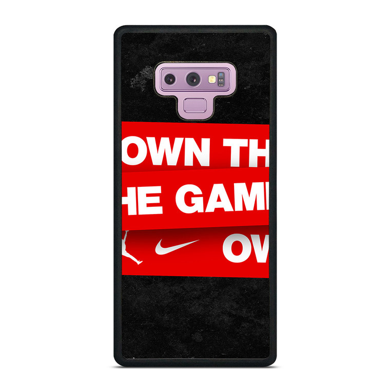 NIKE AIR JORDAN OWN THE GAME Samsung Galaxy Note 9 Case