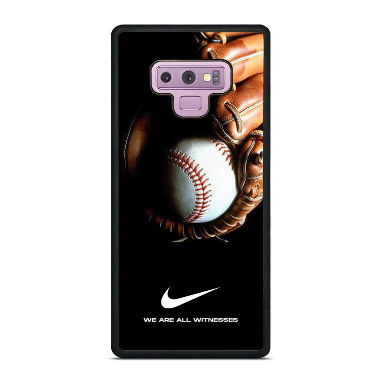 NIKE LOGO BASEBALL GLOVE Samsung Galaxy Note 9 Case