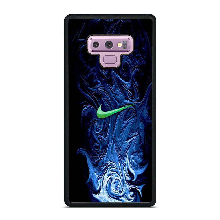 NIKE LOGO BLUE LIQUID Samsung Galaxy Note 9 Case