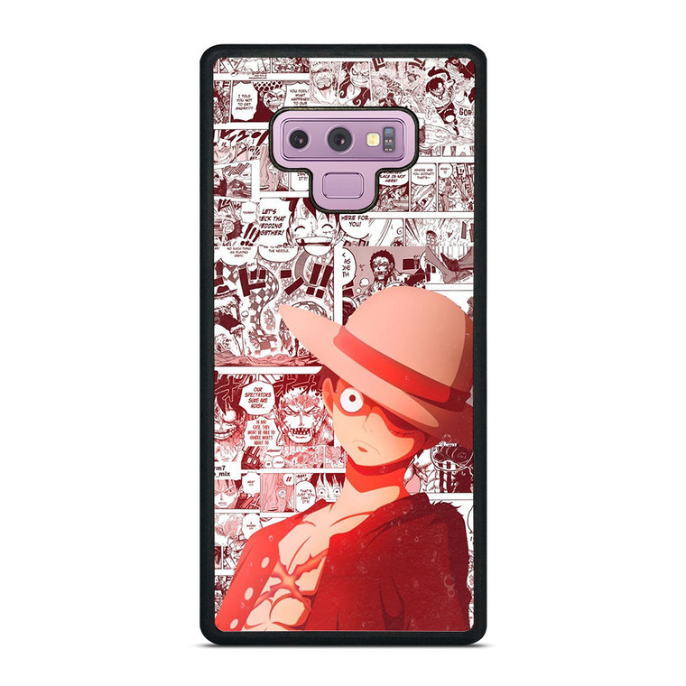 ONE PIECE LUFFY COMIC Samsung Galaxy Note 9 Case