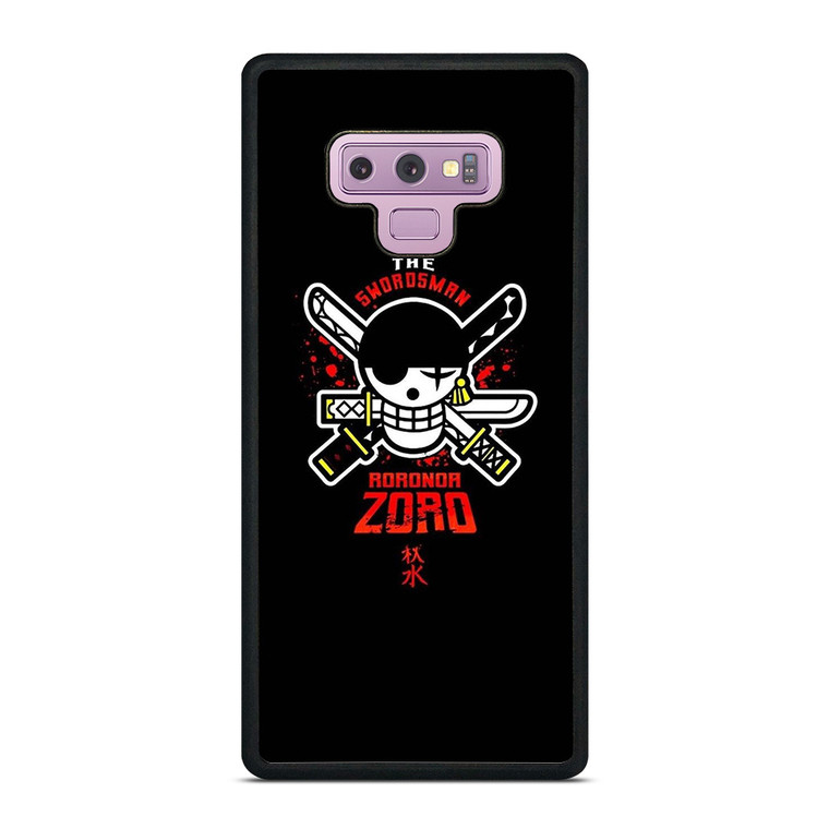 ONE PIECE RORONOR ZORO MASKOT Samsung Galaxy Note 9 Case