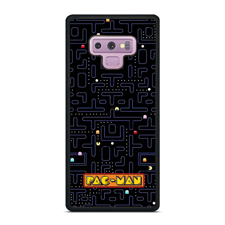PAC MAN MAP BATTLE Samsung Galaxy Note 9 Case PAC MAN MAP BATTLE Samsung Galaxy Note 9 Case