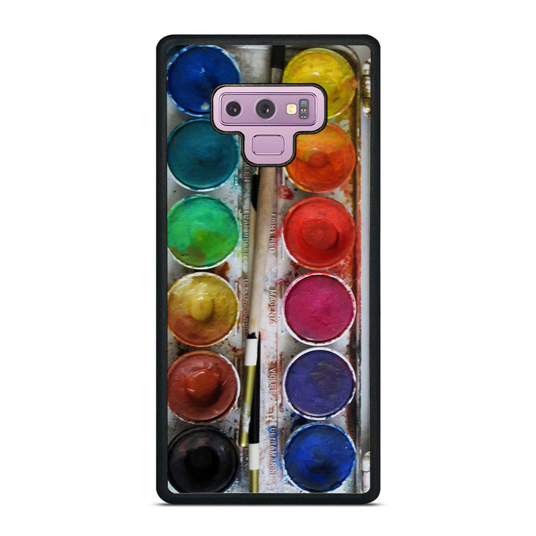 PAINT BOX WATERCOLOR Samsung Galaxy Note 9 Case