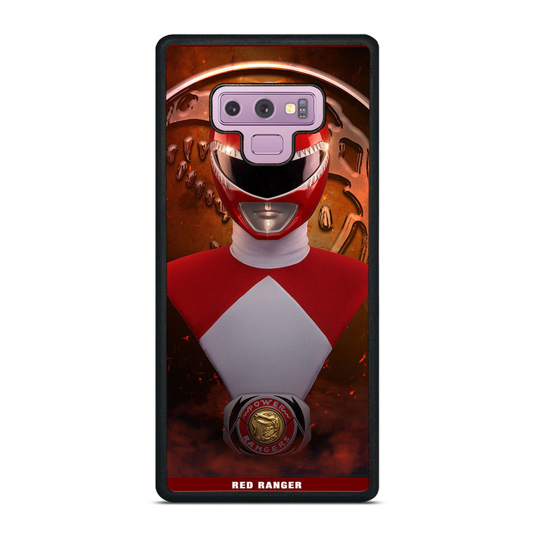 POWER RANGERS RED MIGHTY MORPHIN Samsung Galaxy Note 9 Case POWER RANGERS RED MIGHTY MORPHIN Samsung Galaxy Note 9 Case