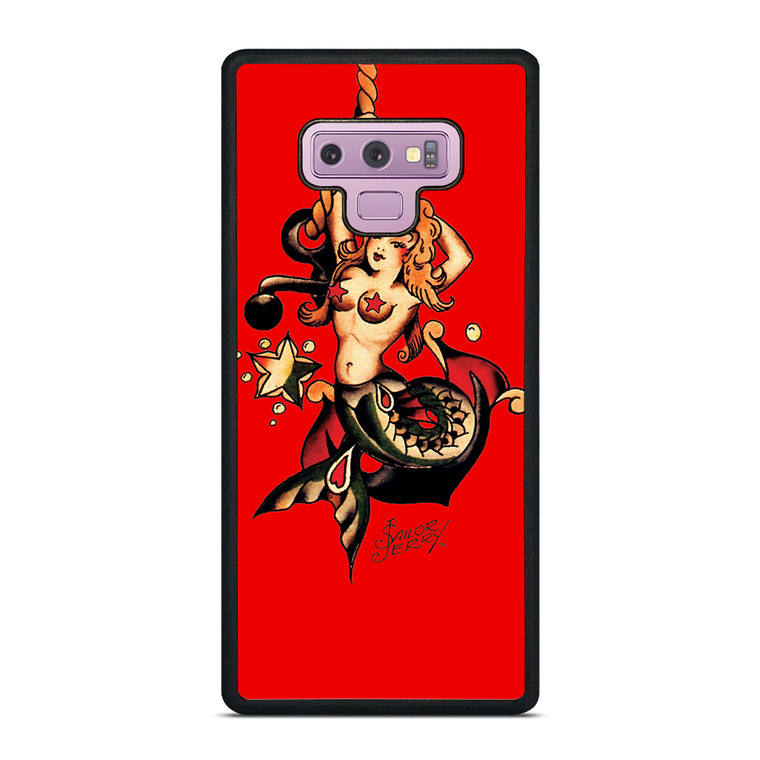 SAILOR JERRY MERMAID TATTOO Samsung Galaxy Note 9 Case