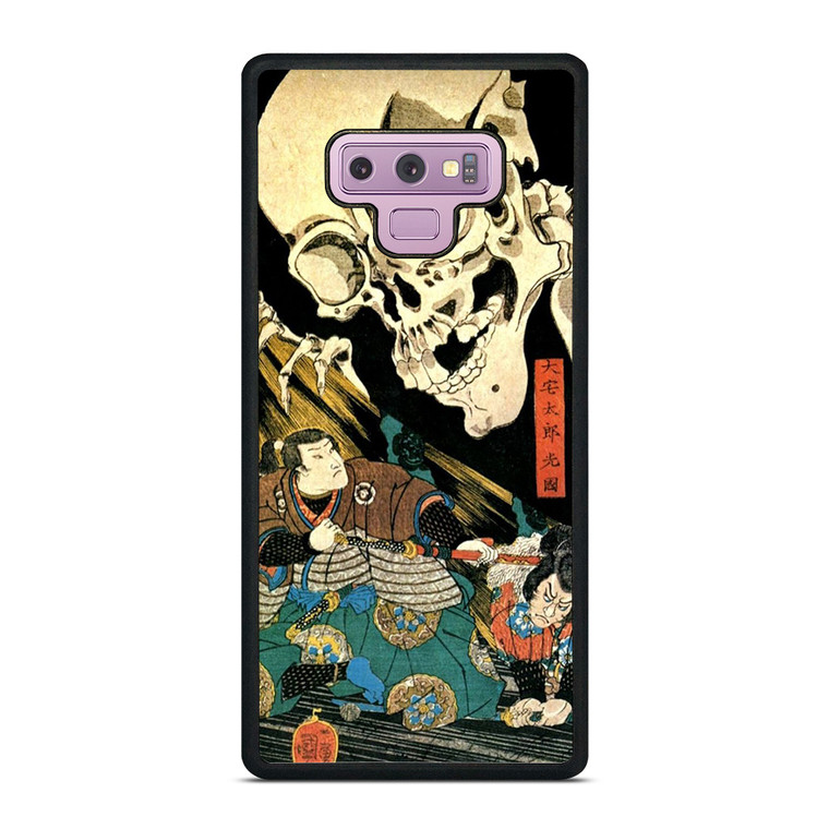 SKULL JAPANESE ART STYLE Samsung Galaxy Note 9 Case