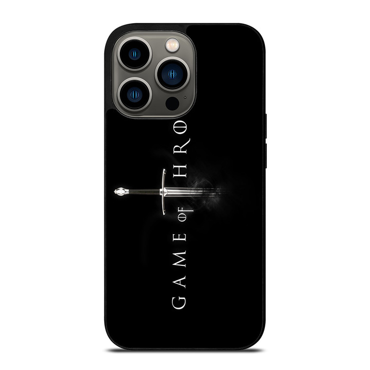 GAME OF THRONES LOGO BLACK iPhone 13 Pro Case