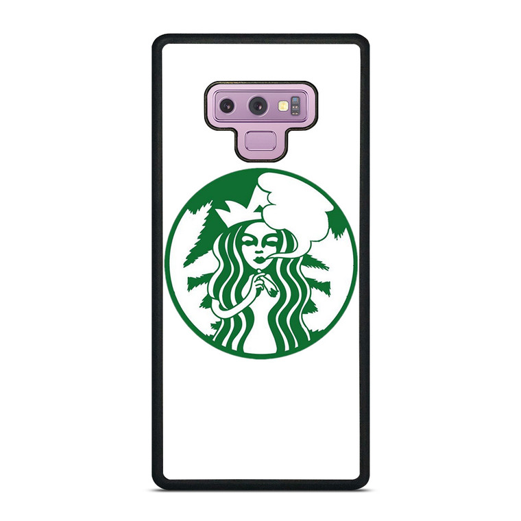 STARBUCKS MARIJUANA ART Samsung Galaxy Note 9 Case