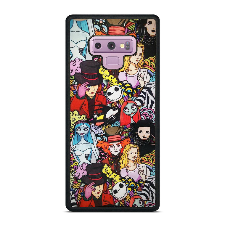 TIM BURTON CHARACTERS Samsung Galaxy Note 9 Case