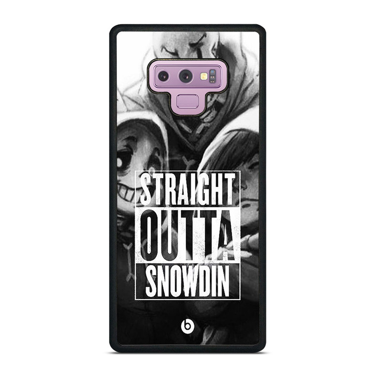 UNDERTALE STRAIGHT OUTTA SNOWDIN Samsung Galaxy Note 9 Case